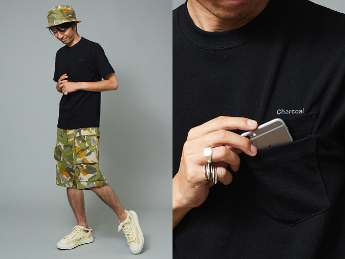チャコール トーキョー＞のポケットTシャツを主役に、夏の大人カジュアルスタイルを満喫| メンズ | 三越伊勢丹オンラインストア【公式】 |  三越伊勢丹オンラインストア・通販【公式】