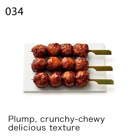 Plump, crunchy-chewy delicious texture
