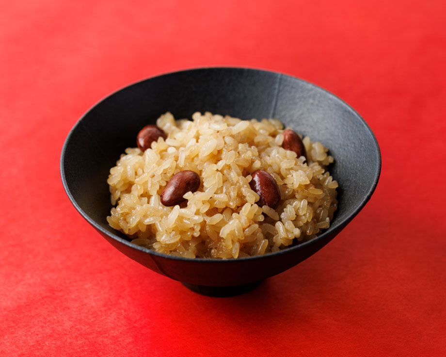 ＜たもかみ＞醤油赤飯　100ｇあたり 270円