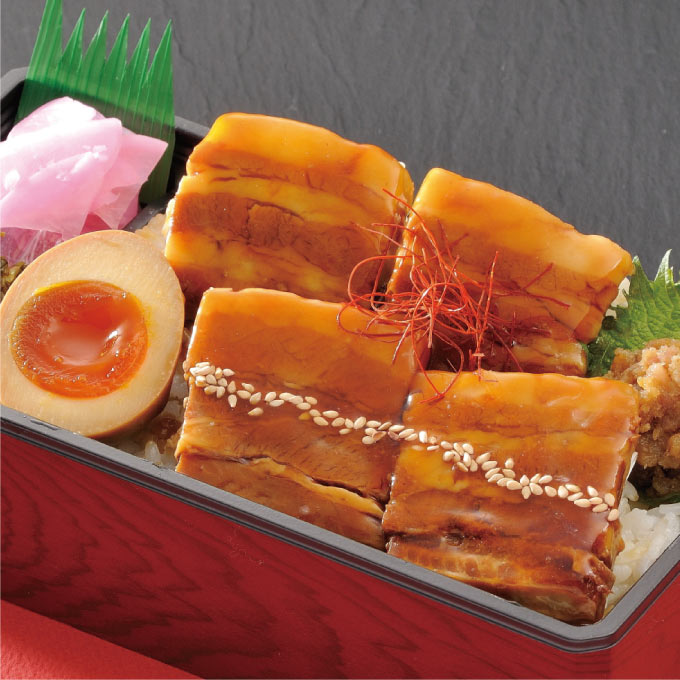 ＜ダイニング萬來＞
							鹿児島黒豚角煮弁当