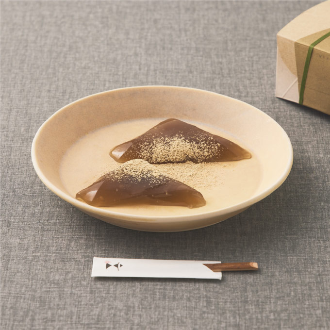 ＜文の助茶屋＞本生わらびもち無比