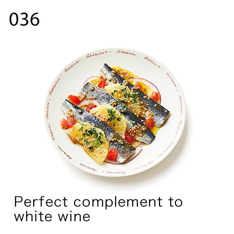 Perfect complement to white wine