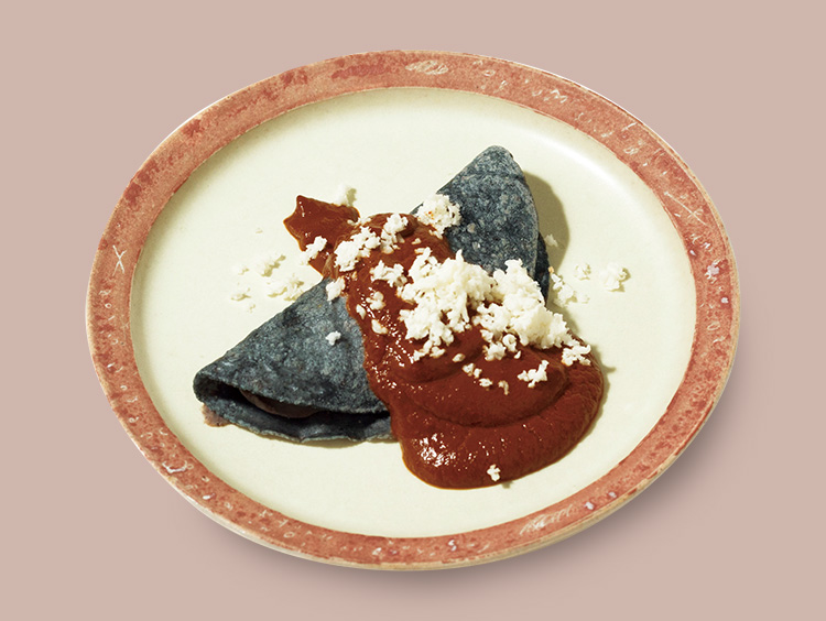 <Los Tacos Azules>エンモラーダ