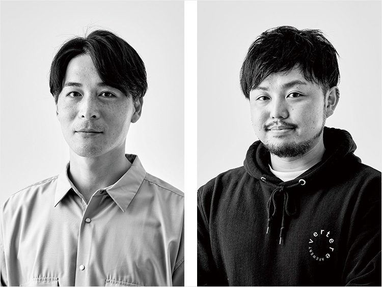 <日と常>寺田裕亮氏、<VERTERE>酒井綾人氏