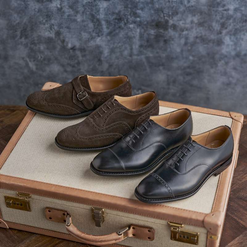 ＜チャーチ＞の名作とも言われる73ラストを、フレキシブルグッドイヤーで4モデルを復刻