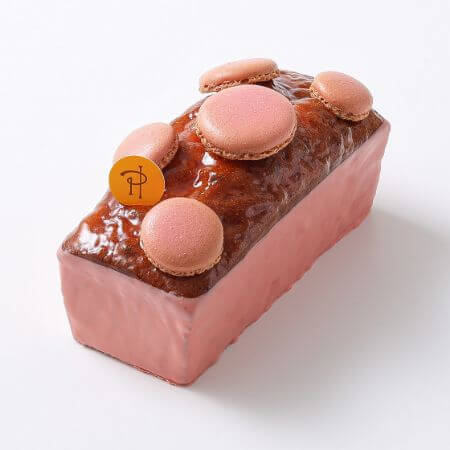 ローズ風味のパウンドケーキ