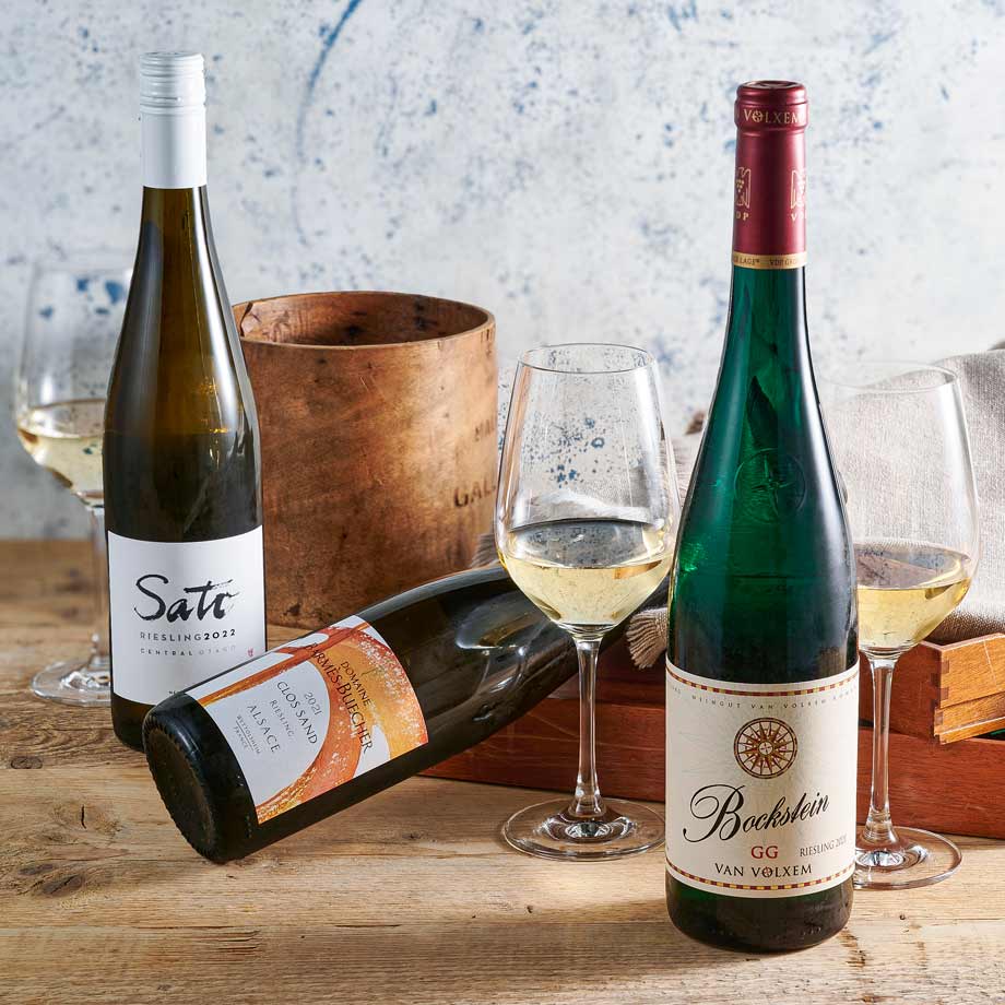 ＜世界を旅するFUJIMARU食堂＞ガストロノミックなナチュラル リースリング 3種飲み比べセット 3,080円(各60ml×3杯)