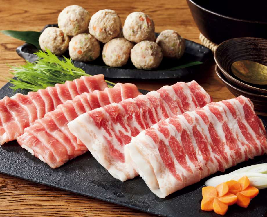 かごしま黒豚しゃぶしゃぶ・ 肉だんごセット