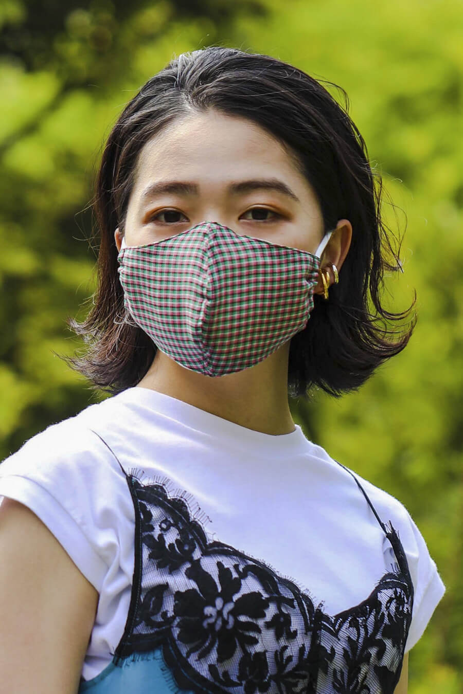 着用マスク：アカネ ウツノミヤ