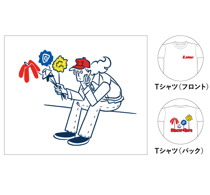 ＜タケウチアツシ＞「あなたに贈る花」原画