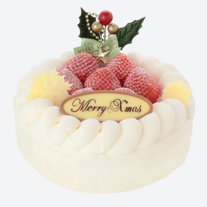 苺のクリスマスケーキ