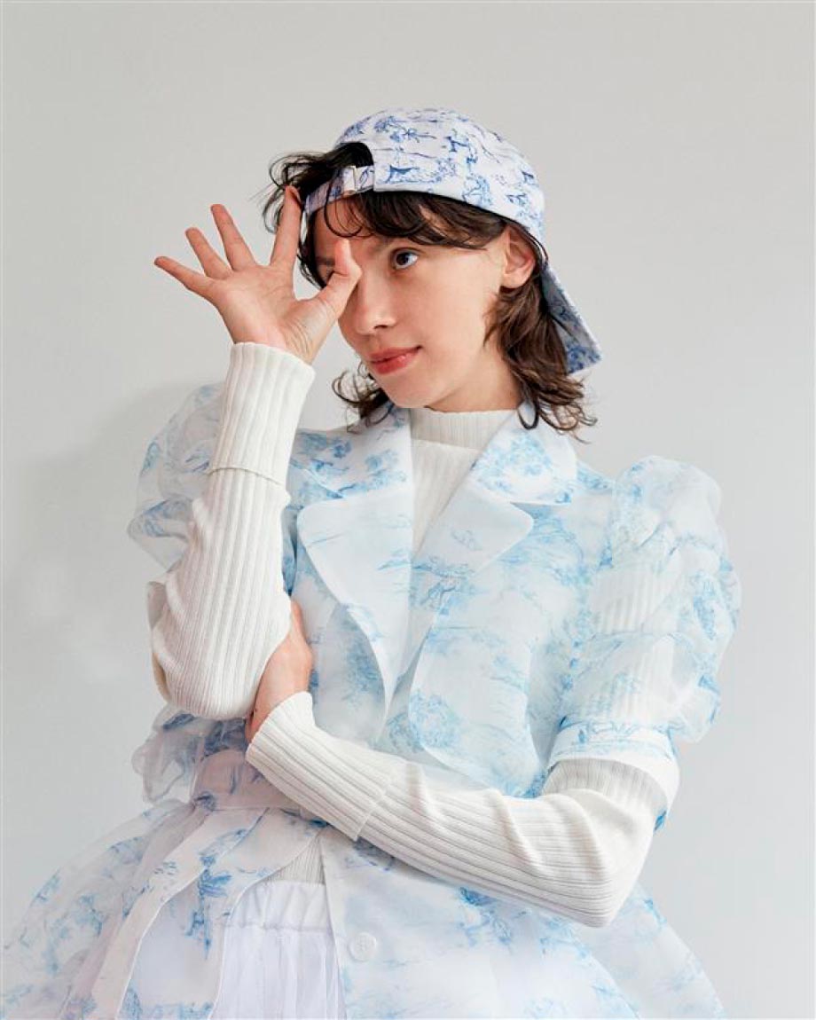 ＜POPPY/ポピー＞コート 39,000円キャップ 6,800円