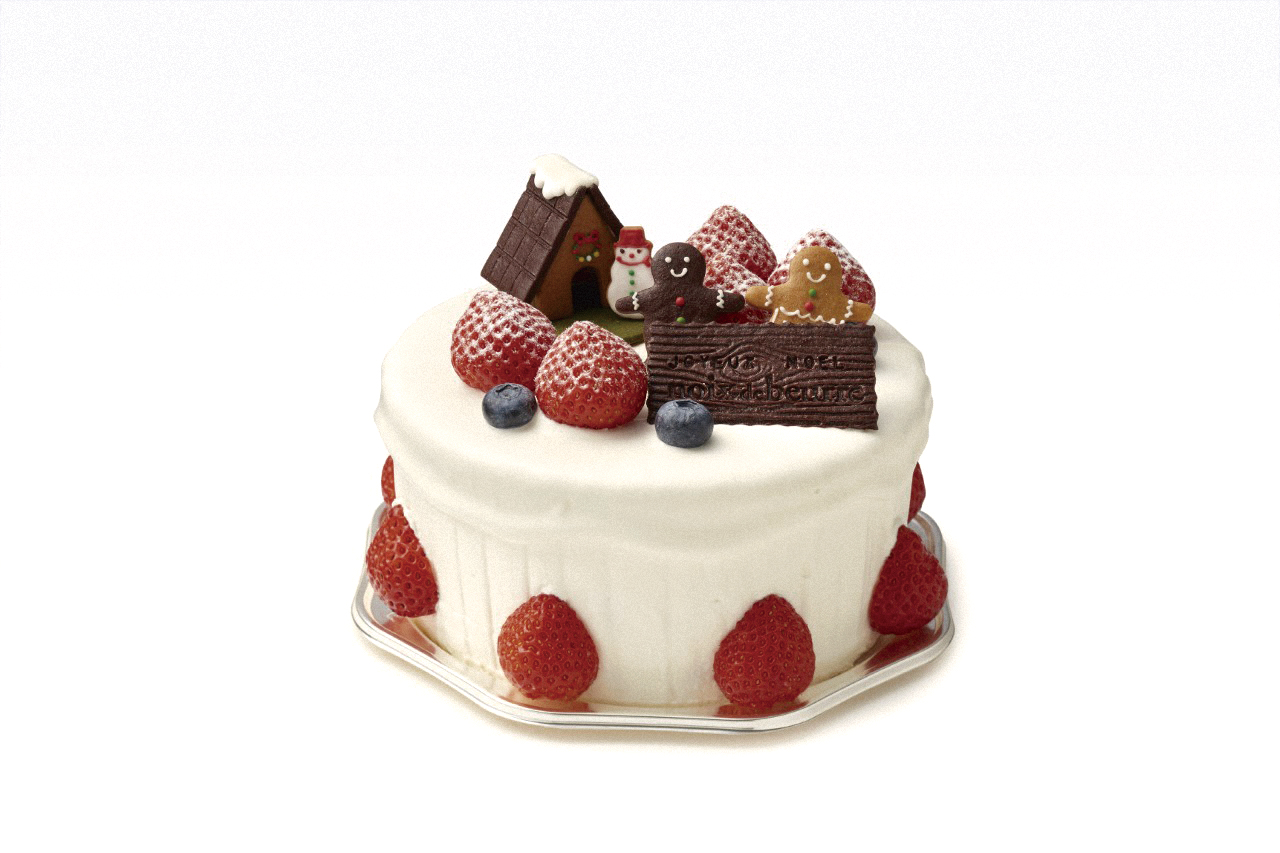 〈ノワ・ドゥ・ブール〉クリスマスケーキ