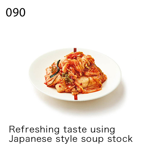 Refreshing taste using Japanese style soup stock