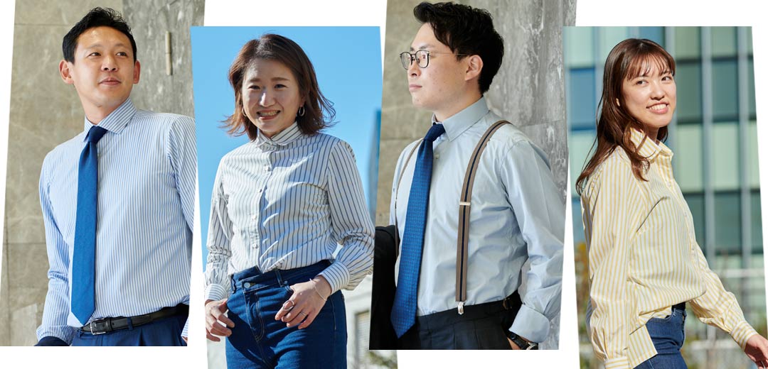 男女4名のスタイリストが シャルベ のシャツを初オーダーしてみました メンズ 三越伊勢丹オンラインストア 公式