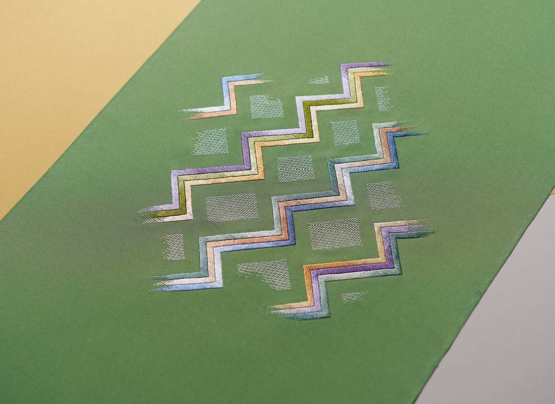 江⼾刺繍・伊賀組紐。匠の技を持つふたりの職⼈が来店します。