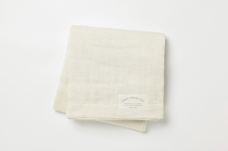 ＜PRISTINE/プリスティン＞リネンコットンガーゼケット 18,700円(綿84％(オーガニックコットン100％)・リネン16％/140×200cm)
