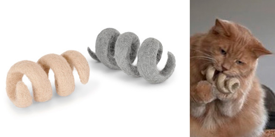 ＜MiaCara／ミアカラ＞Spira Cat Toy