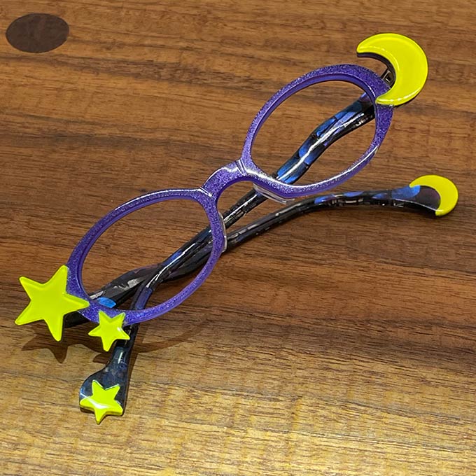 ＜グラス テイラー＞メガネフレーム「月と星」