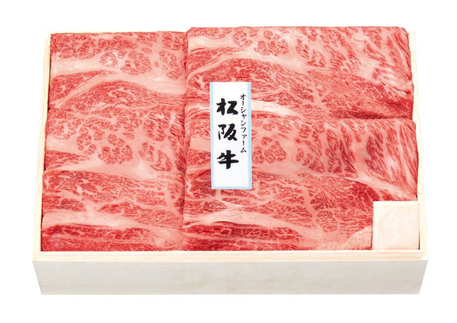 ＜オーシャンファーム＞松阪牛 肩ロース肉すき焼・焼肉用