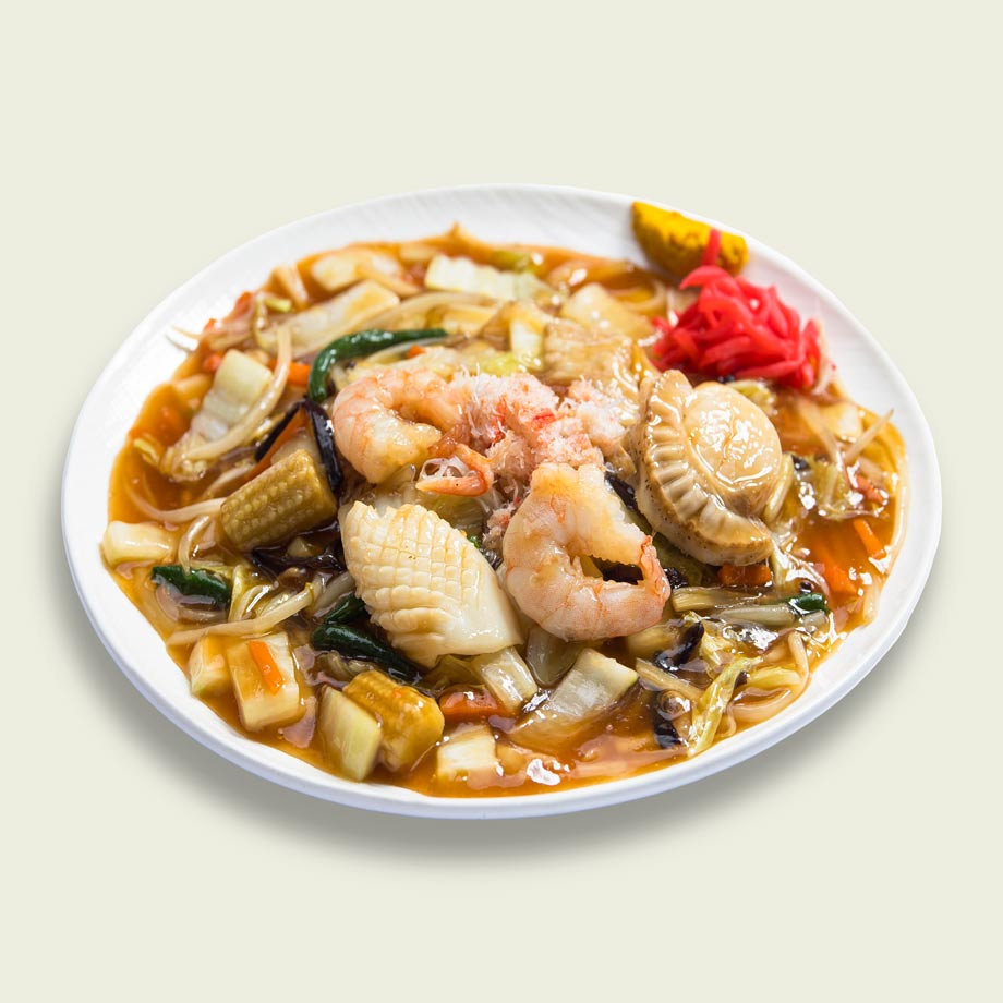 ＜小樽市/小樽あんかけ処 とろり庵＞海鮮あんかけ焼きそば