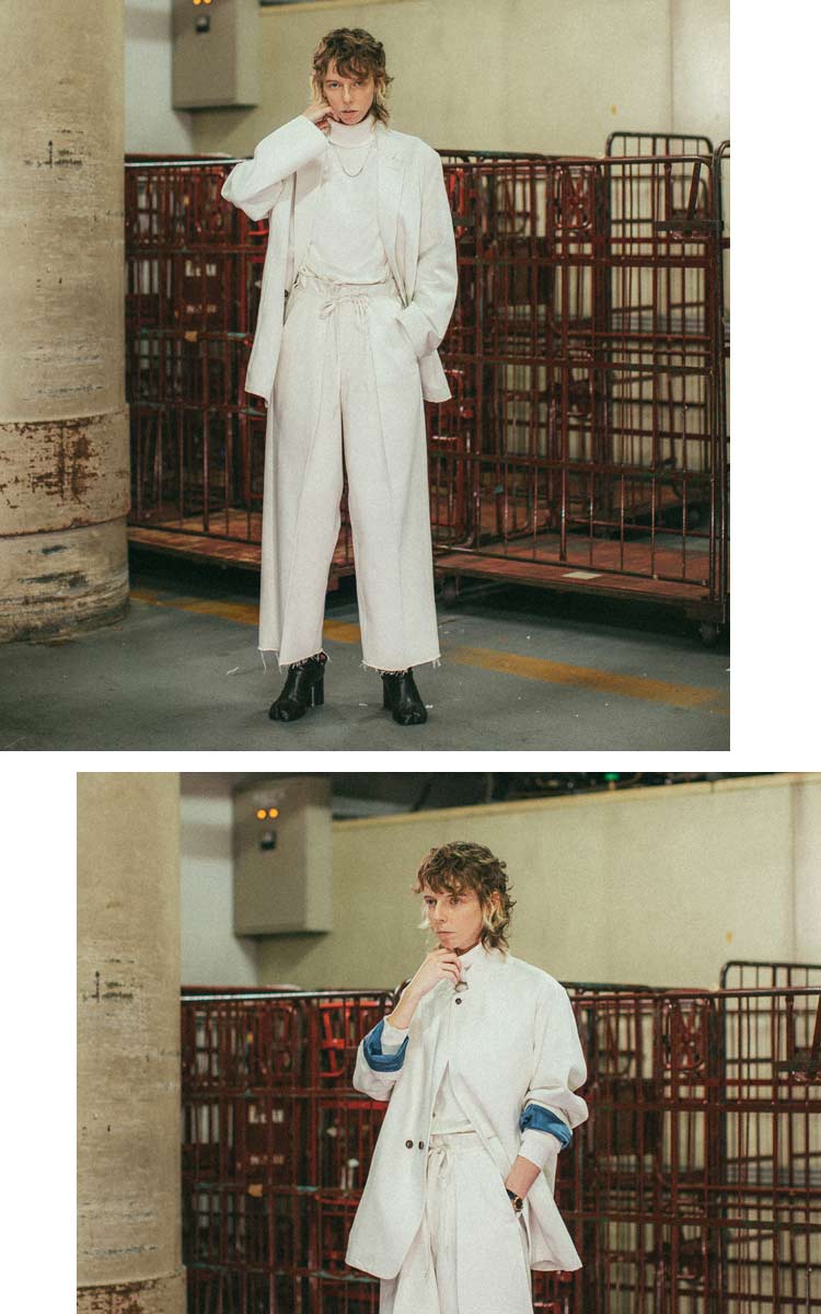 saby=ISETAN MEN'S+rroomm> セットアップ パンツ