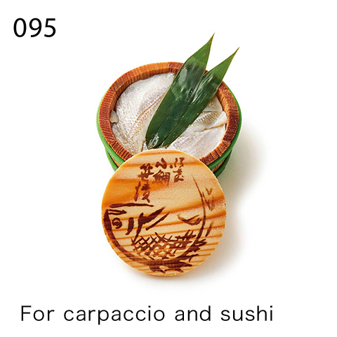 For carpaccio and sushi