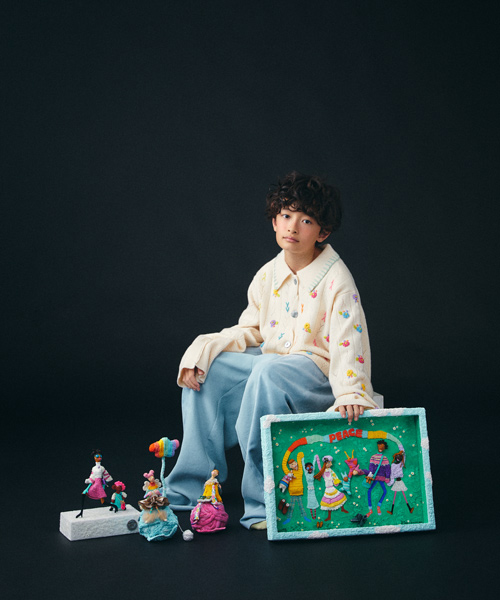 伊勢丹新宿店リ・スタイル「Serendipity」ニットアイテム×アート