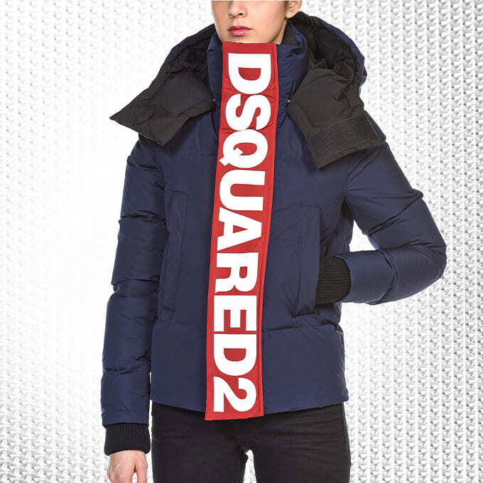 〈DSQUARED2/ディースクエアード〉ダウンコート