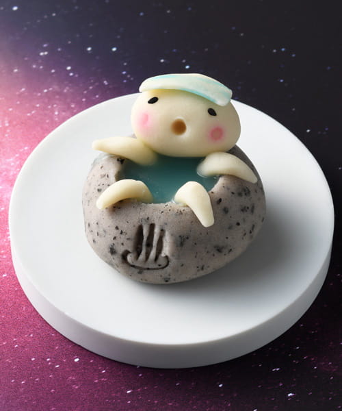静岡県＜菓子舗 間瀬＞湯けむり星人