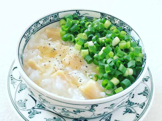 干し貝柱の中華風がゆ レシピ