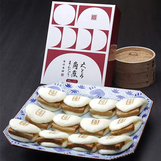 ＜岩崎本舗＞大とろ角煮まんじゅう