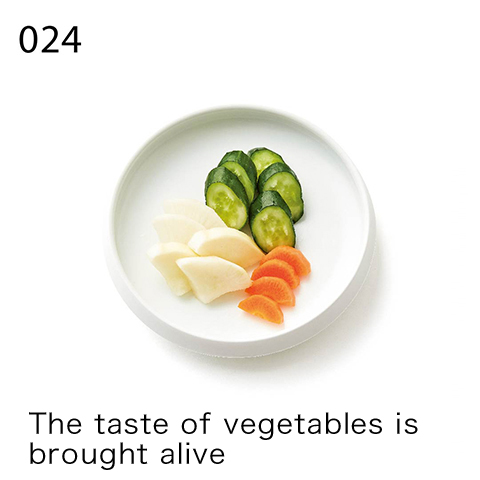 The taste of vegetables is brought alive