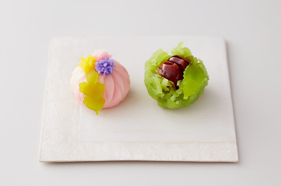 ＜菓匠花見＞上生菓子