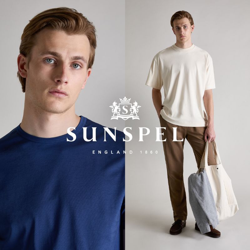 ワンランク上の日常着を提案する＜SUNSPEL(サンスベル)＞のTシャツ