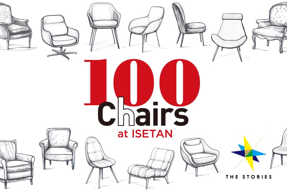 100 Chairs at ISETAN