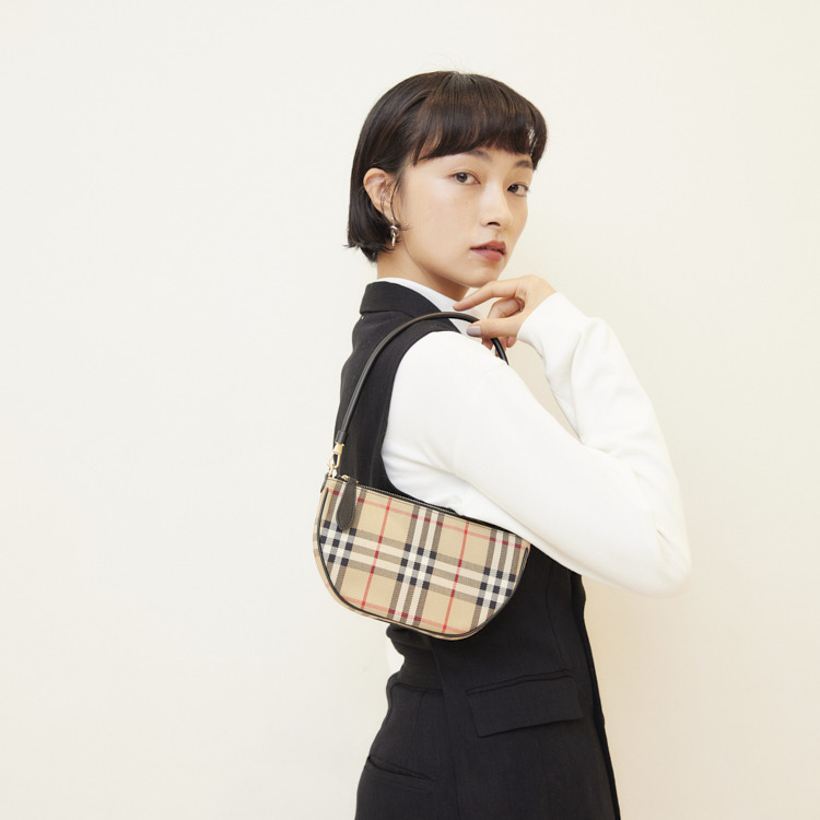 BURBERRY 縫い込ま バーバリー ロゴグラフィック ロンドンチェック コインケース