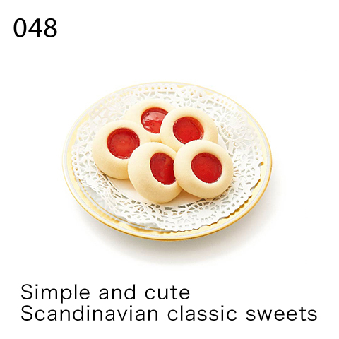 Simple and cute Scandinavian classic sweets