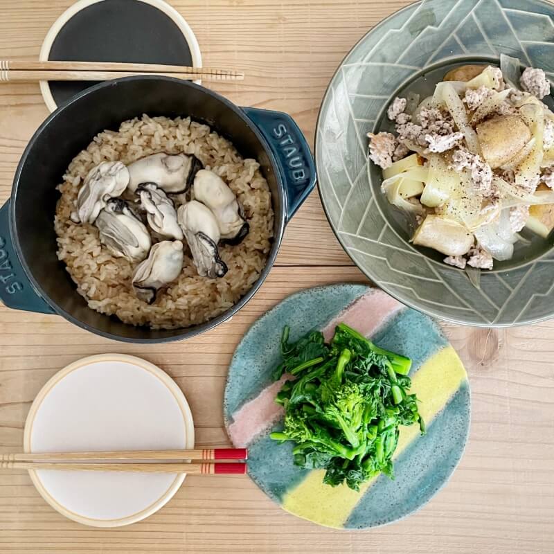 牡蠣ご飯