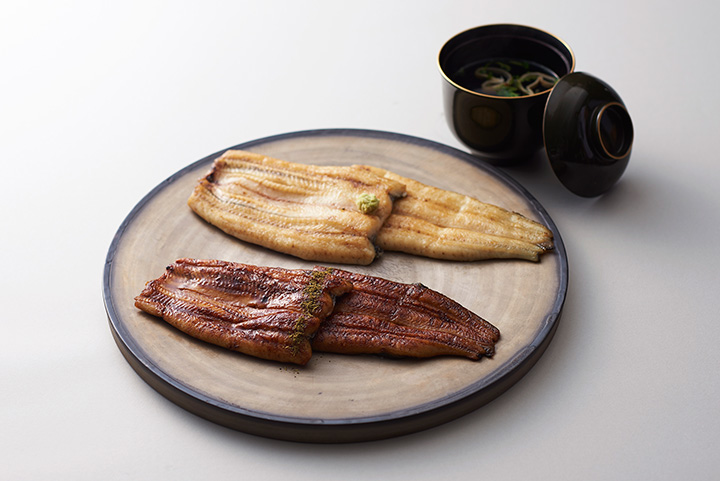 ＜ての字＞国産鰻蒲焼・白焼セット