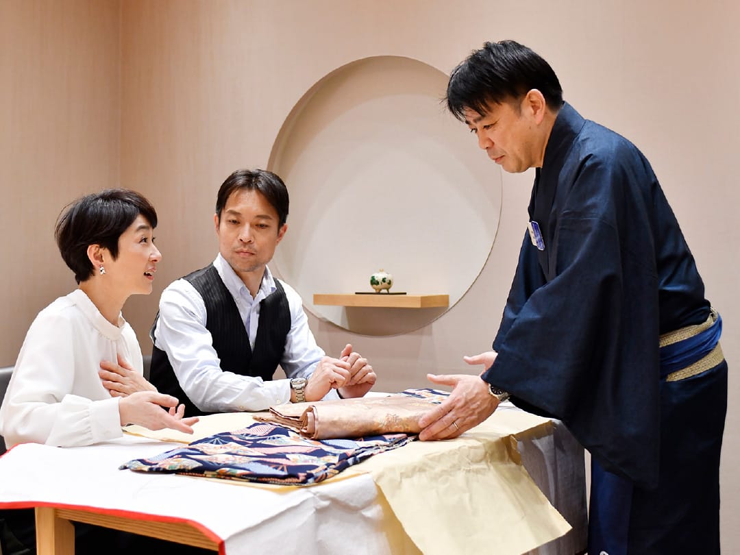 譲り受けたきもの、カスタマイズもコディネートもお任せください。