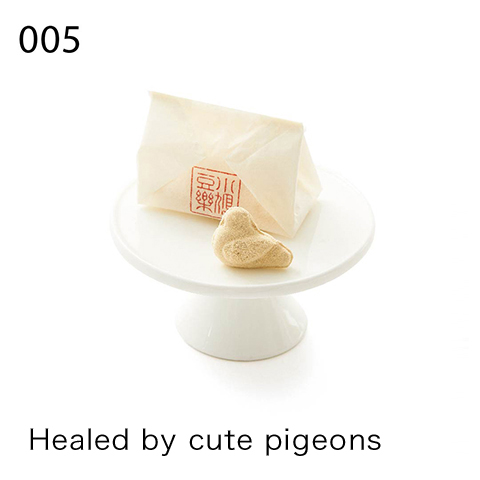 Healed by cute pigeons