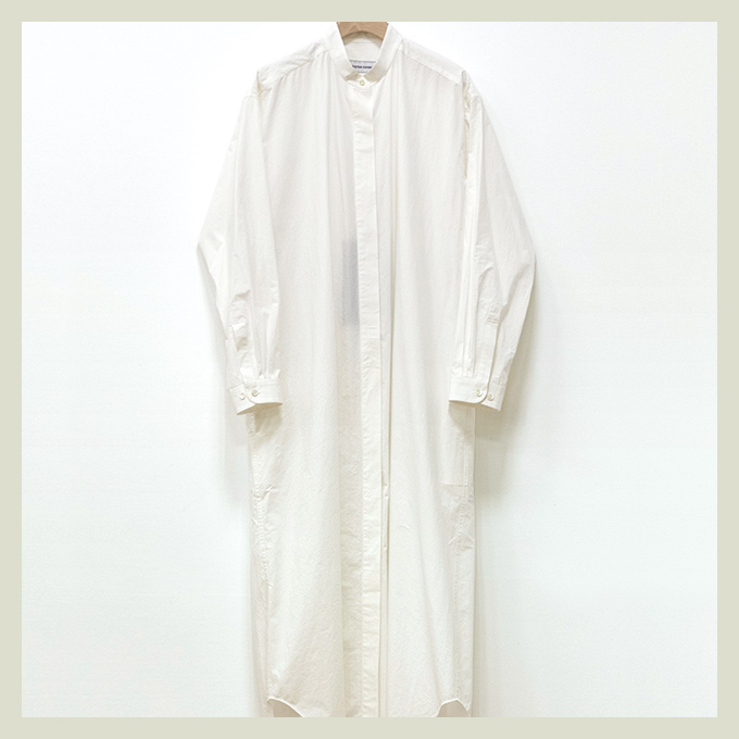 ロングシャツワンピース