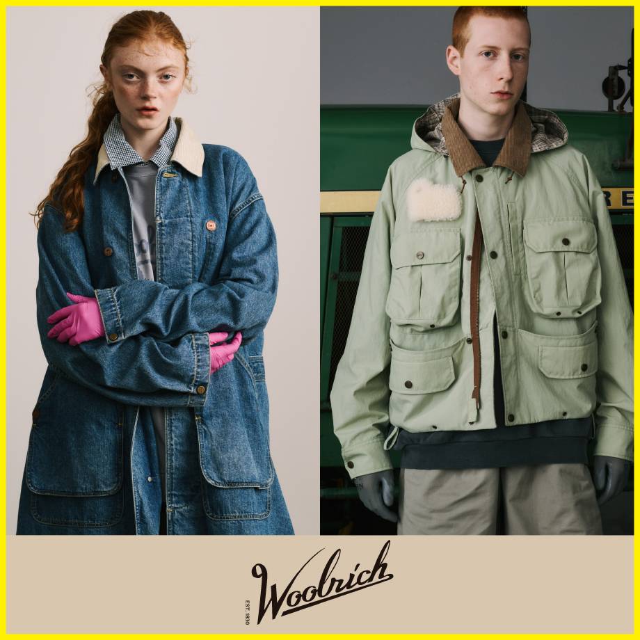 期間限定！日本発の＜WOOLRICH OUTDOOR LABEL＞を特別展開