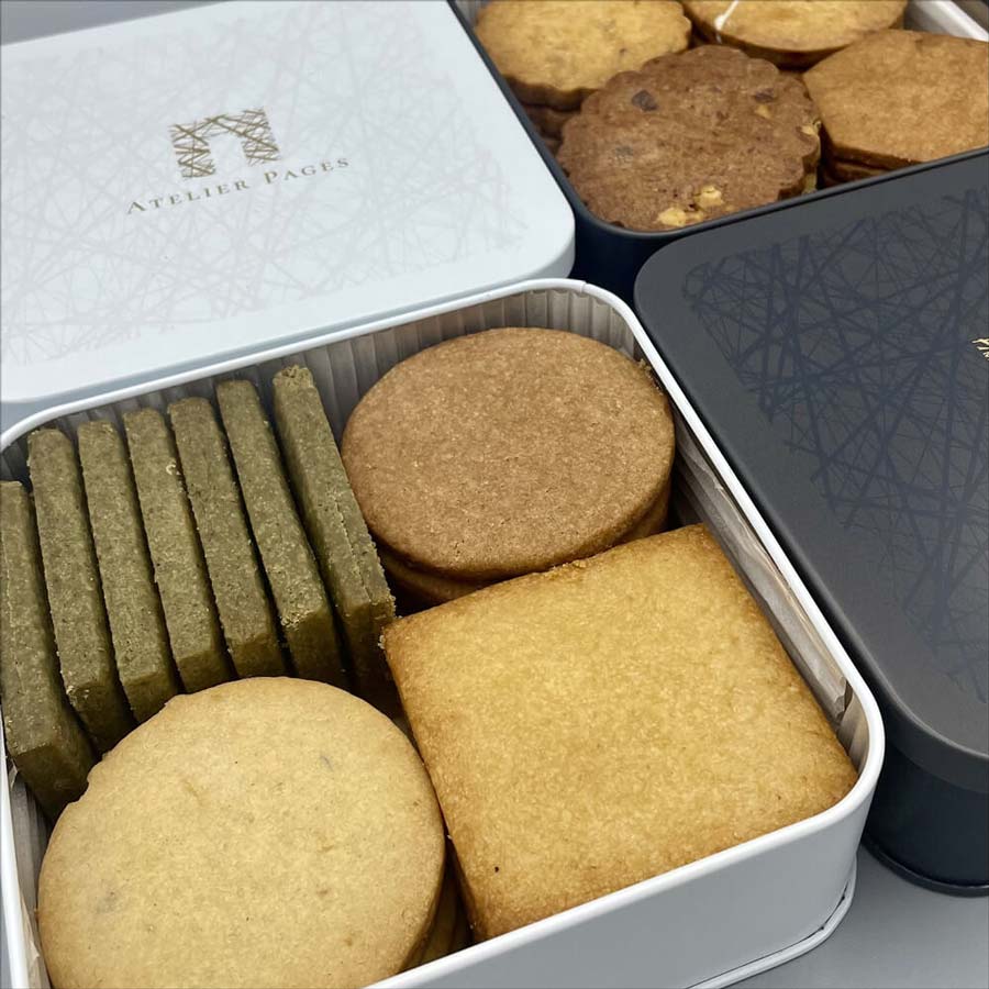 ＜ATELIER PAGES KYOTO＞クッキー缶