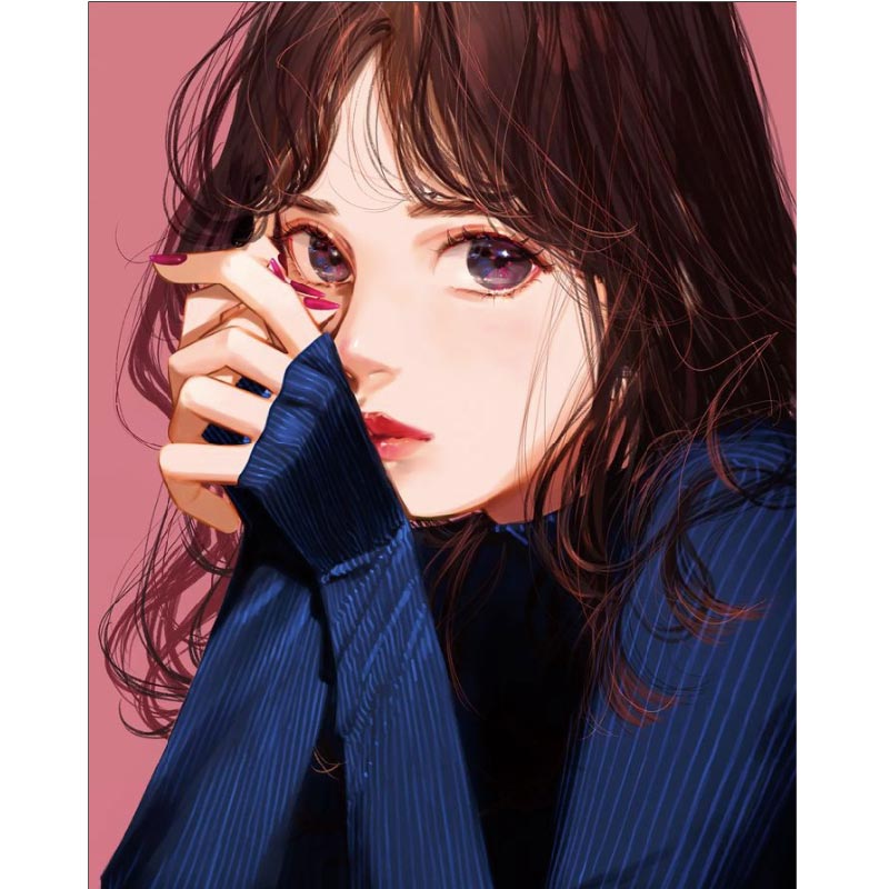 今注⽬のデジタルイラストアーティスト「急⾏2号」が、あなたの似顔絵を描きます。