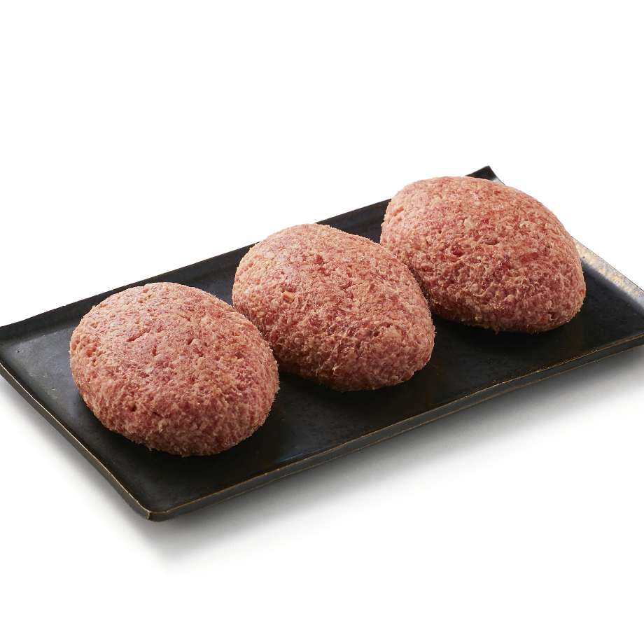 ＜精肉の二幸＞自家製合挽き手ごねハンバーグ