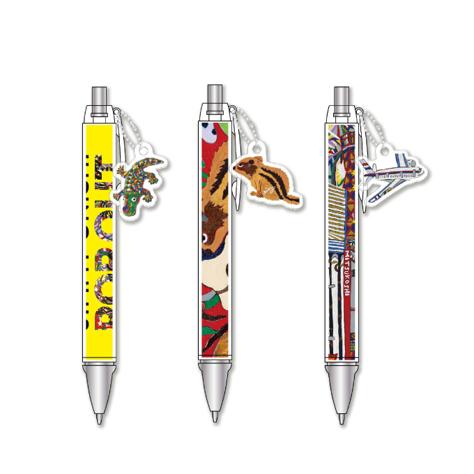 アクリルチャーム付ボールペン