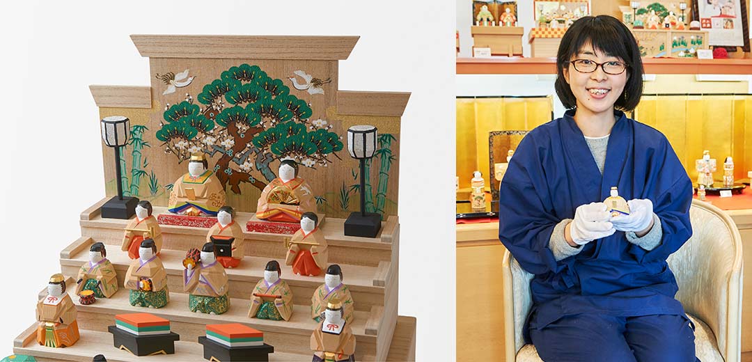 奈良一刀彫のお雛さま。三代目神泉の「雛人形」| ホーム・キッチン&アート | 三越伊勢丹オンラインストア【公式】 奈良一刀彫のお雛さま。三代目神泉の「雛人形」| ホーム・キッチン&アート | 三越伊勢丹オンラインストア【公式】