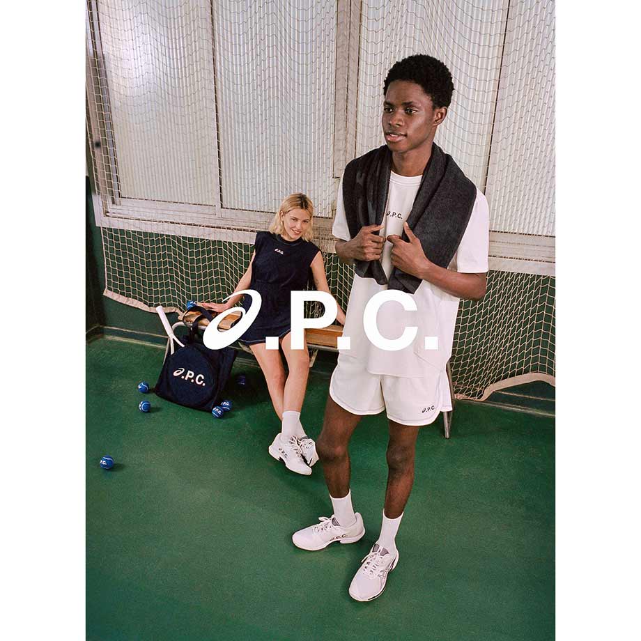 ＜A.P.C.＞×＜ASICS＞